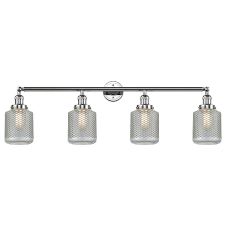Innovations Lighting 4 Light Vintage Dimmable Led Adjustable Bathroom Fixture 215-PC-S-G262-LED
